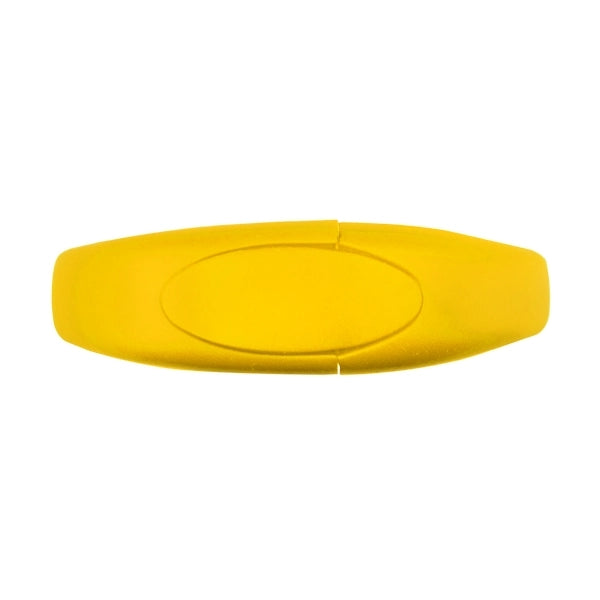 Oval Silicone Wristband USB Flash Drive 2.0