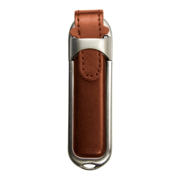 Leather Flip USB Flash Drive 2.0