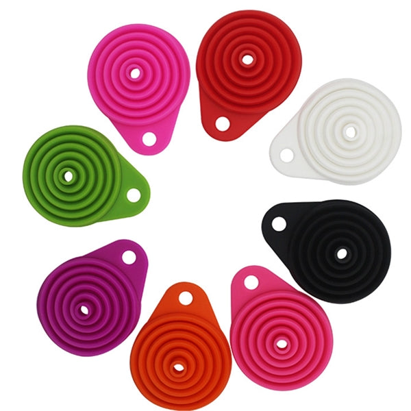 Silicone collapsable funnels kitchen