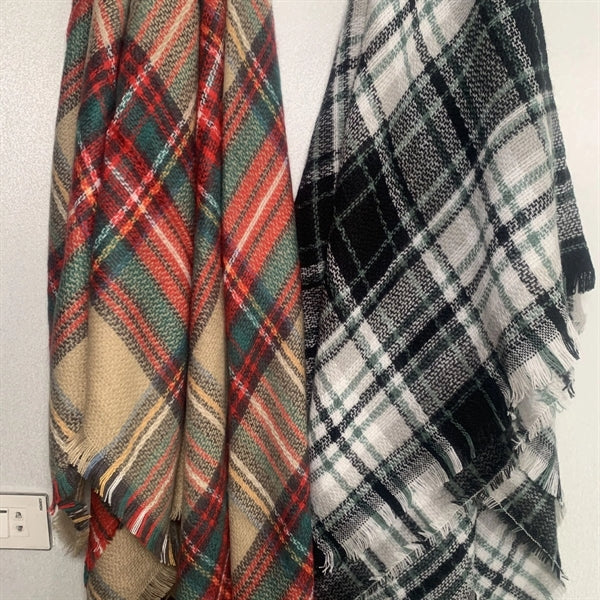 Winter Classic Plaid Scarf