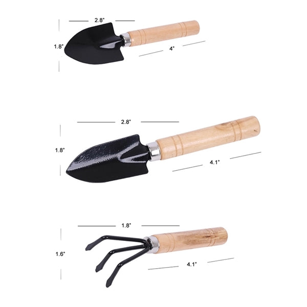 3 Piece Mini Garden Tool Set