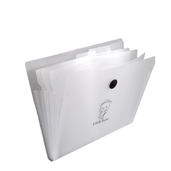 A4 Portable Accordion File Bag Folder
