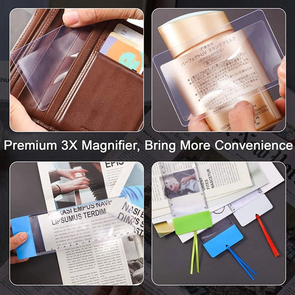 Ruler Magnifiers Bookmark Lenses