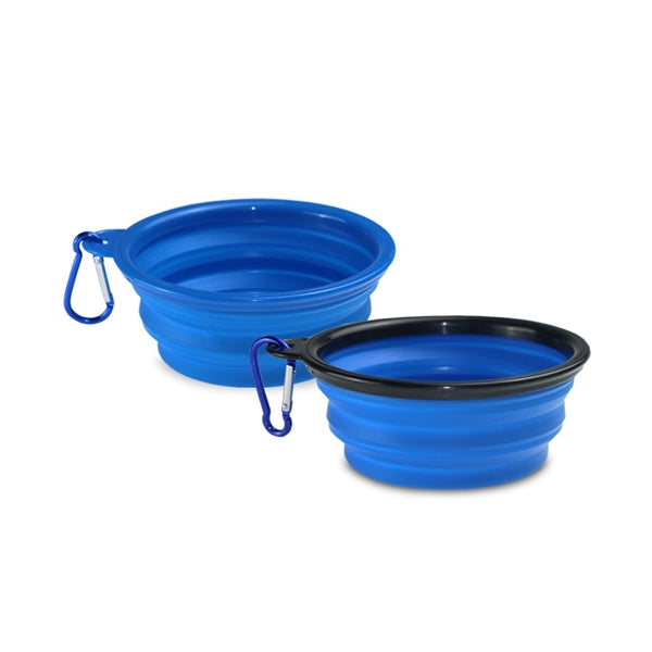 Collapsible Silicone Dog Bowl