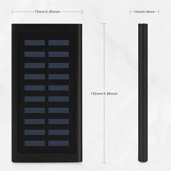 Slim Solar Power Bank