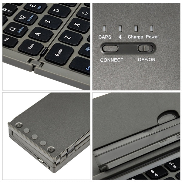 Portable Foldable Bluetooth Keyboard