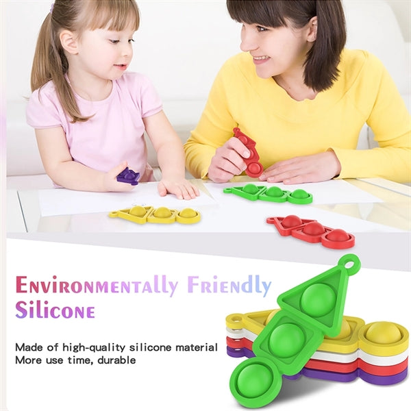 Bubble Fidget Sensory Toy Keychain