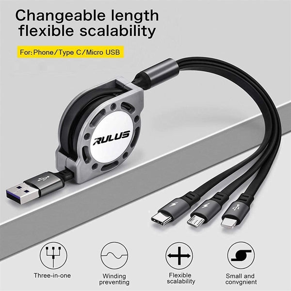 3-in-1 Multiple USB Charge Cord