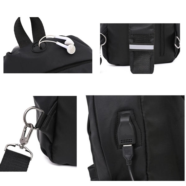 Crossbody Bag USB Charging Port