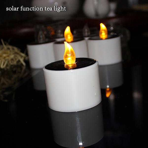 Solar Light-Up Candle