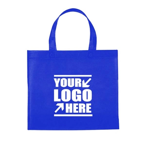 Custom Heat Seal Non-Woven Shopping Tote Bag.