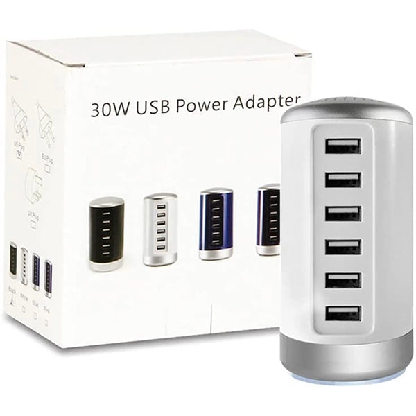 Universal USB Charger Station 6-Port