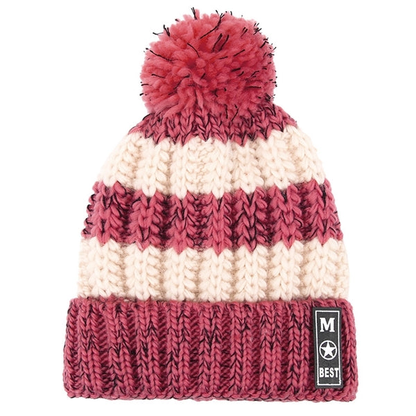 Stitched Beanie Hat