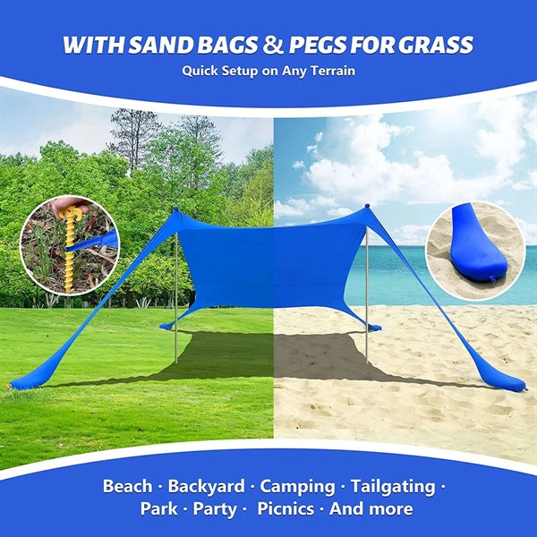 Portable Pop Up Beach Tent
