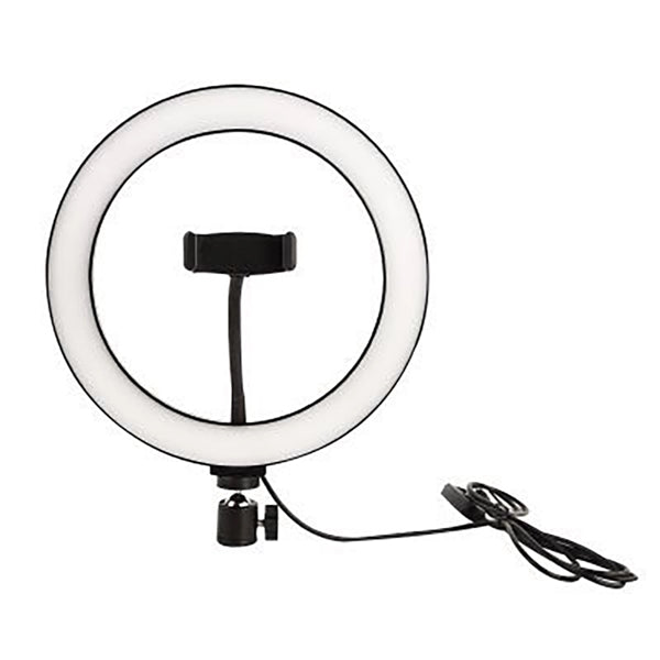 10" Desktop Selfie Ring Light with Tripod Stand
