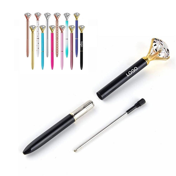 Crystal Metal Ballpoint Pen