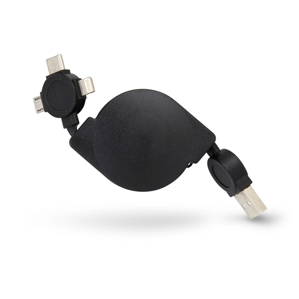 Charging Cord 3-in-1 Retractable Cable