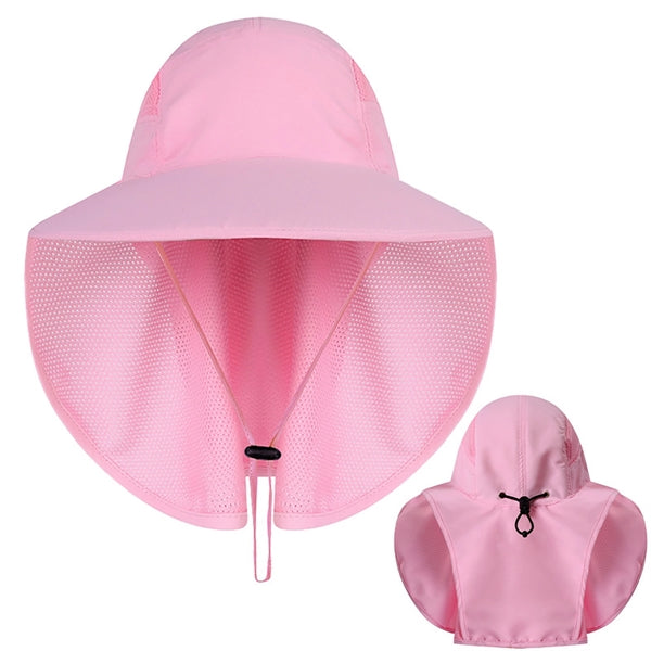 Sun Cap With Neck Flap