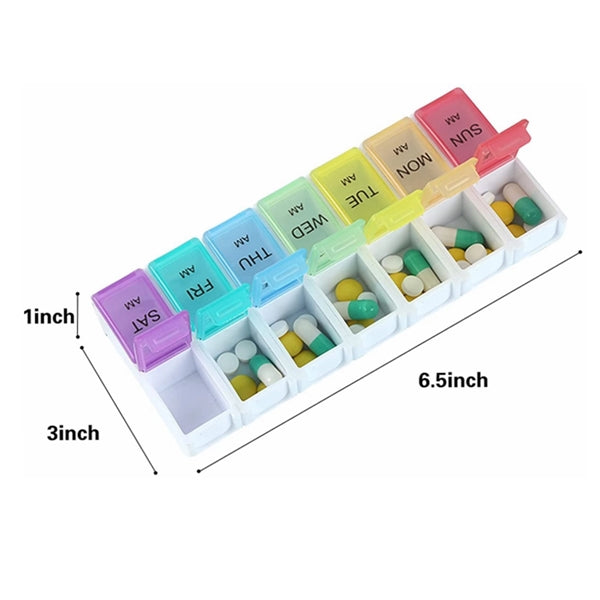 Portable Travel Pill Organizer