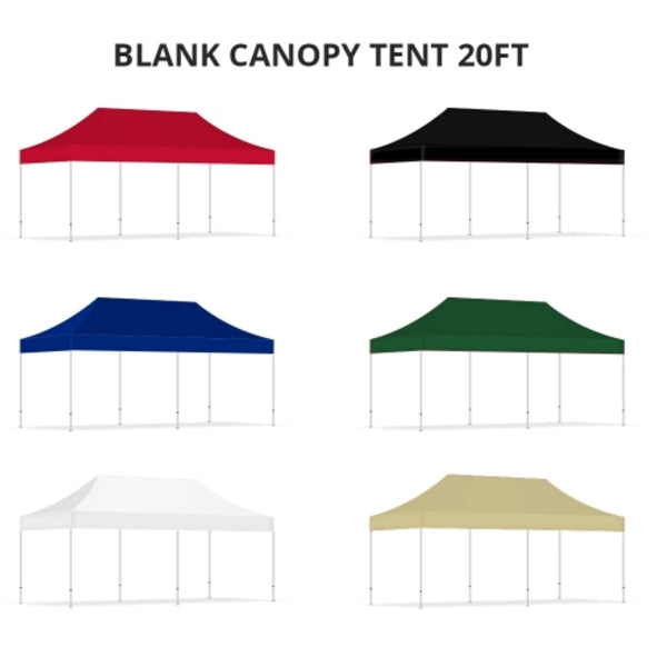 Blank Canopy tent package - 20' x 10'