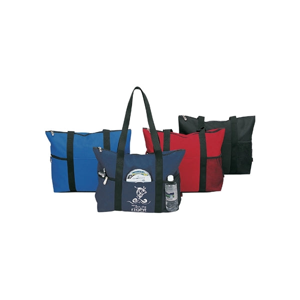 Deluxe Zipper Travel Tote