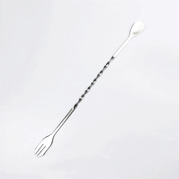 Stainless Steel Cocktail Muddler Mixing Spoon Set