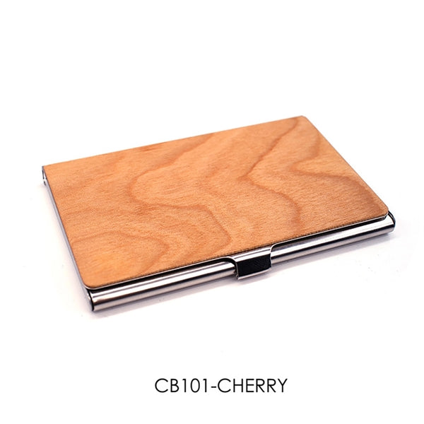 Wooden Business Card Holder