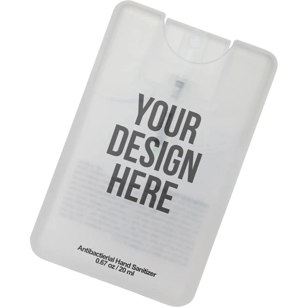 Credit Card Hand Sanitizer Spray