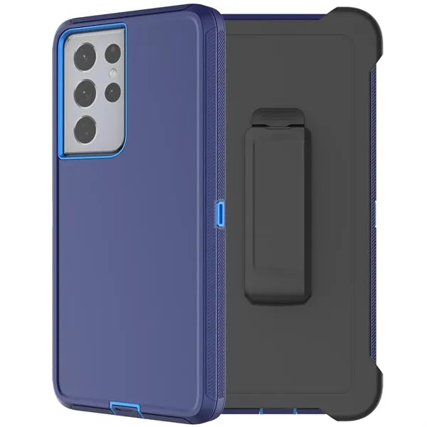 Samsung S21 Ultra Rugged Case with Belt Clip