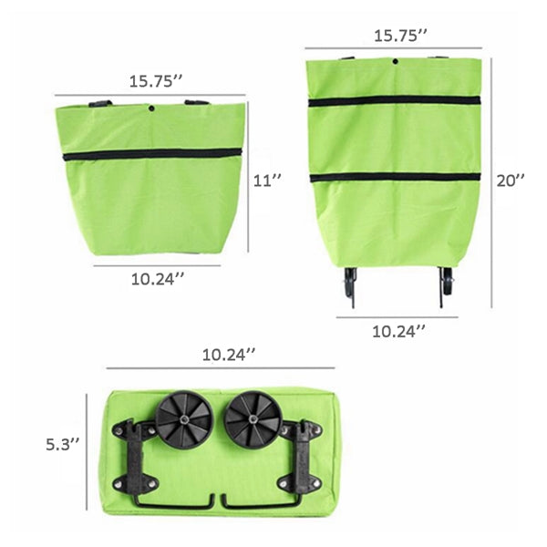 Folding Shopping Bag Grocery Cart