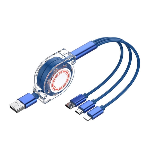 Multi Retractable 3-in-1 USB Charging Cable