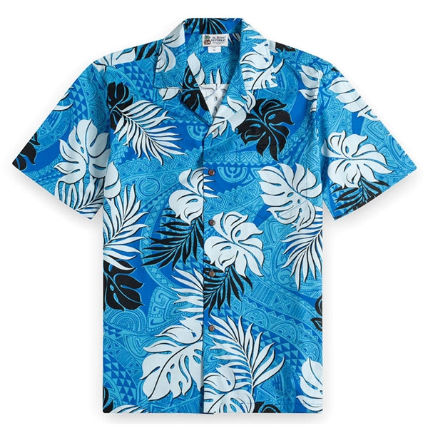 Youth 135G 4-Way Stretch UV Resistant Hawaiian Shirts