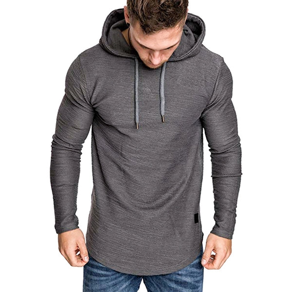 Solid Hoodie Pullover