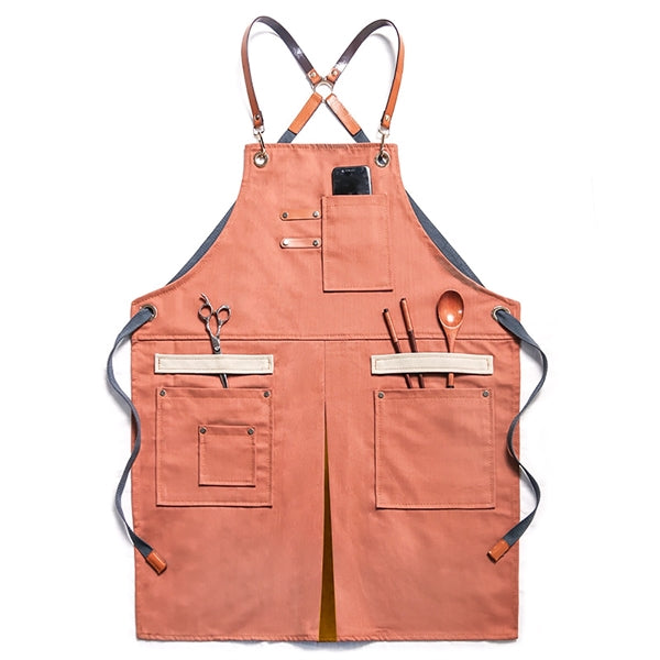 Household Denim Sleeveless Apron