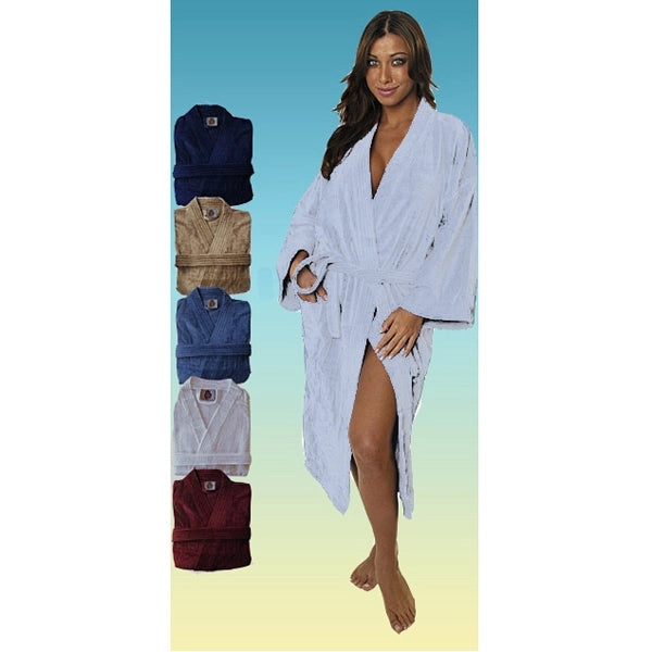 White Cotton Love Kimono Bathrobe