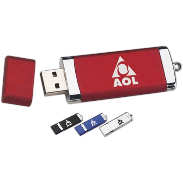 Traveler USB flash drive keychain
