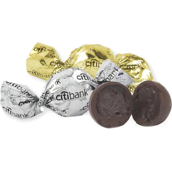 Individual Twist Wrapped Caramel Ganache Truffles