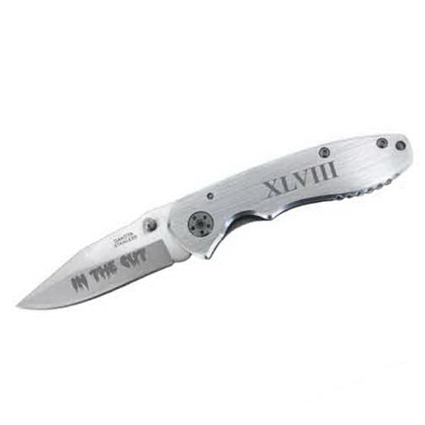 Warhawk Pocket Knife - Silver