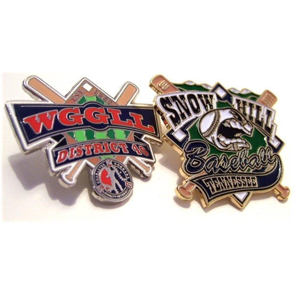 1.5" Hard Enamel Die Struck Lapel Pins