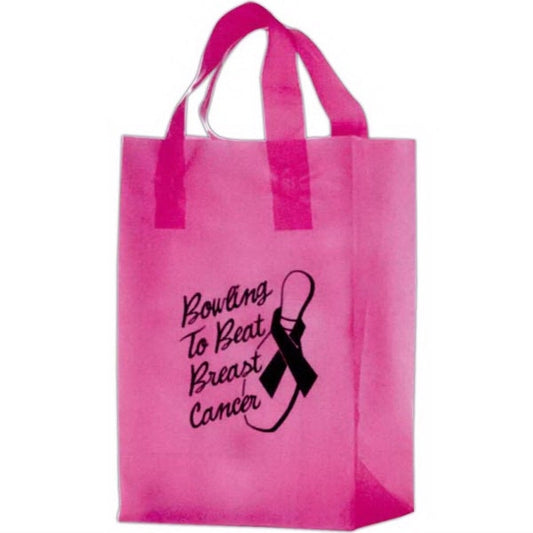 Breast Cancer Awareness Pink Frosted Soft Loop - Flexo Ink