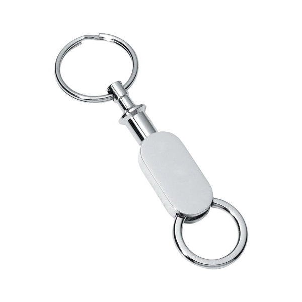 Heli Laser Engraved Pull-Apart Metal Valet Keyholder