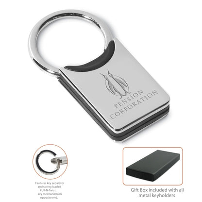 Felix Laser Engraved Metal Keyholder