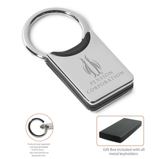 Felix Laser Engraved Metal Keyholder