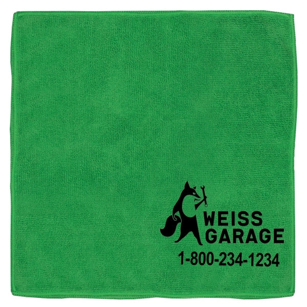Recycled RPET 300GSM Heavy Duty Microfiber - 12" W X 12" H