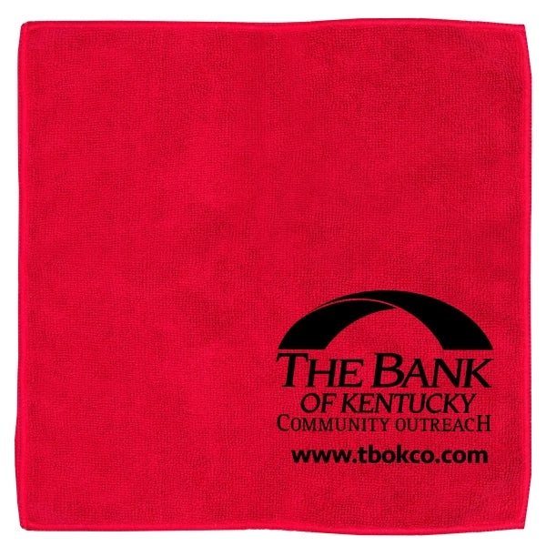 Recycled RPET 300GSM Heavy Duty Microfiber - 12" W X 12" H