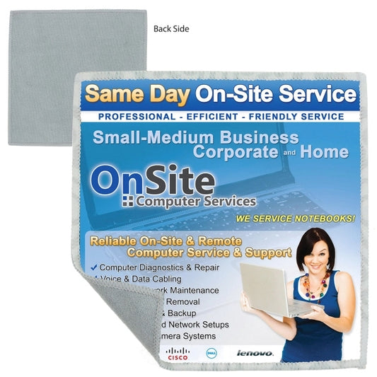 Full Color Import Air Ship Microfiber Cloth & Screen Cleaner