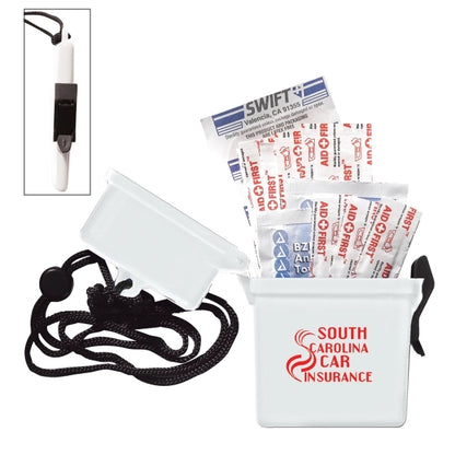 EZ CARRY 13 Piece First Aid Kit Container