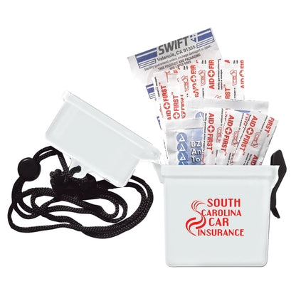 EZ CARRY 13 Piece First Aid Kit Container
