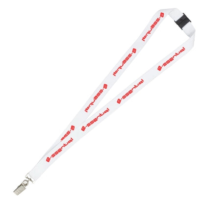 3/4" Silkscreen Lanyard with Breakaway Safety Release