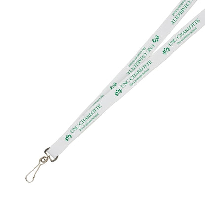 3/4" Import Air Ship Supersoft Polyester Silkscreen Lanyard
